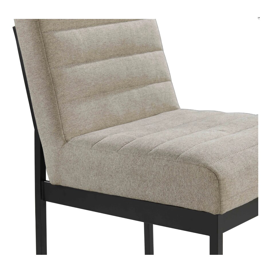 jardin rustic dune finish side chair   