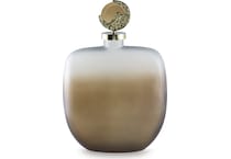 jars white and brown jar   