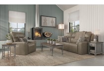 jaxson brown power leather reclining sofa   