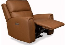 jaxson carmel power leather recliner   