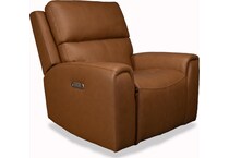 jaxson carmel power leather recliner   
