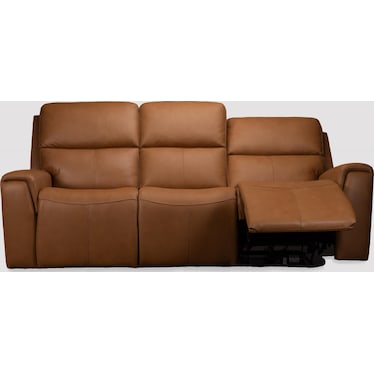 JAXSON LEATHER POWER RECLINING SOFA