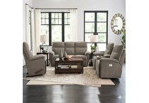 jay tan power reclining sofa   