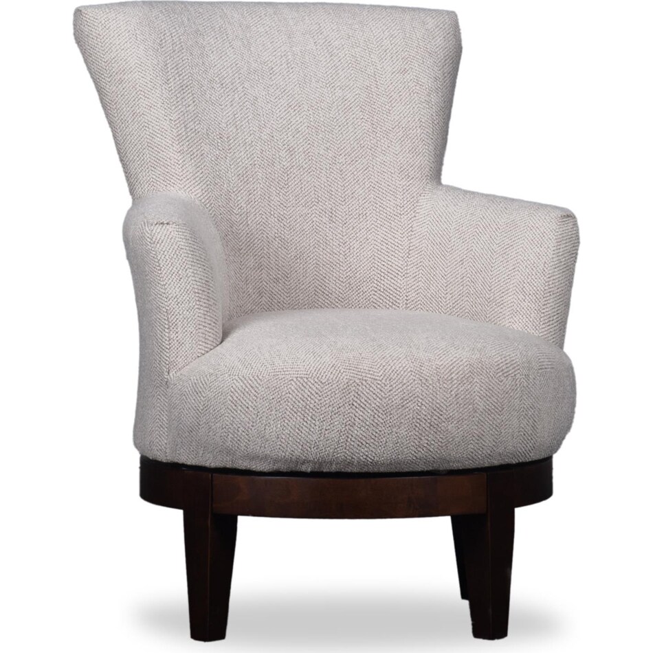 jayda brown accent chair   