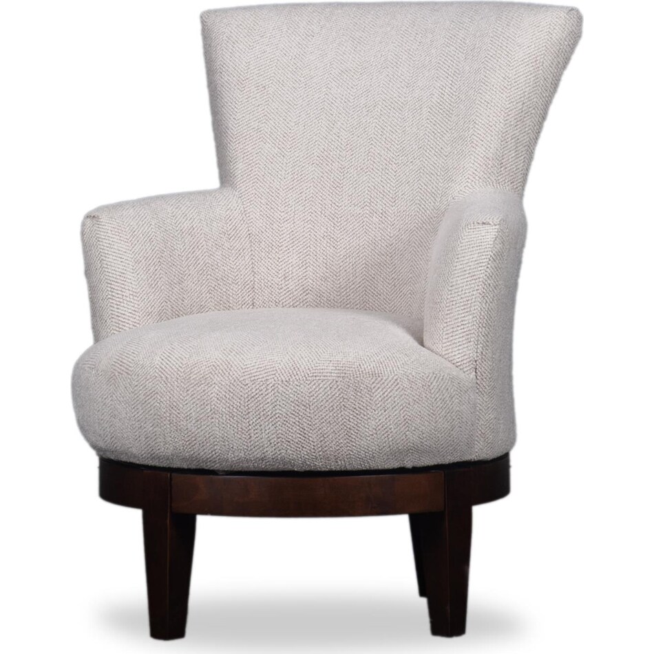 jayda brown accent chair   