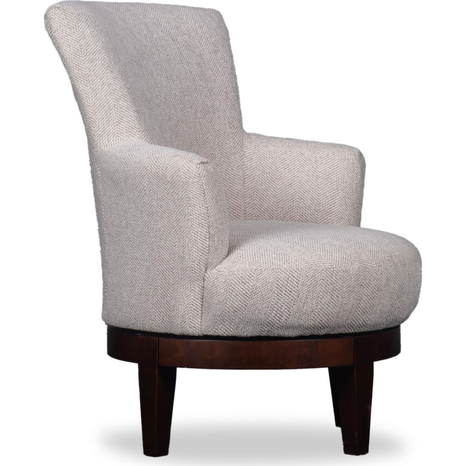 jayda brown accent chair   
