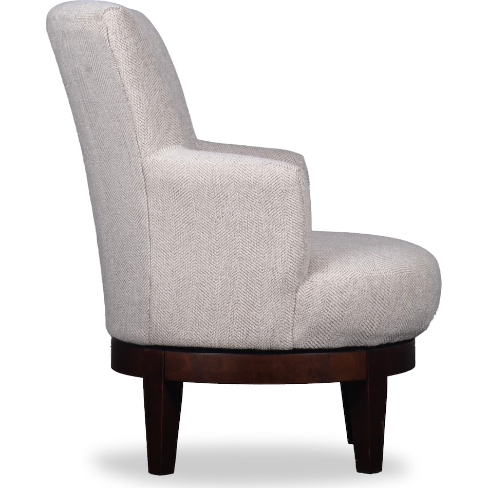 jayda brown accent chair   