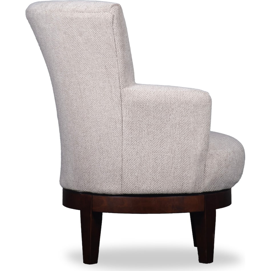 jayda brown accent chair   