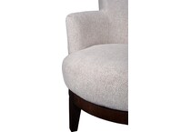jayda brown accent chair   