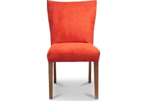 jaz dark walnut side chair   