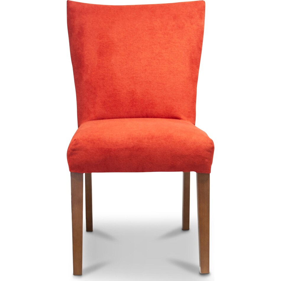 jaz dark walnut side chair   