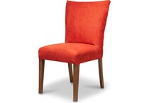 jaz dark walnut side chair   
