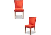 jaz dark walnut side chair   