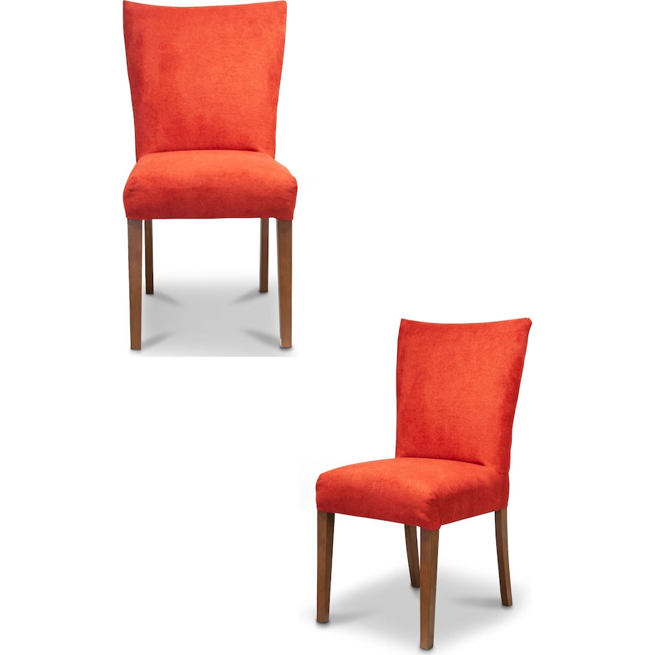 jaz dark walnut side chair   