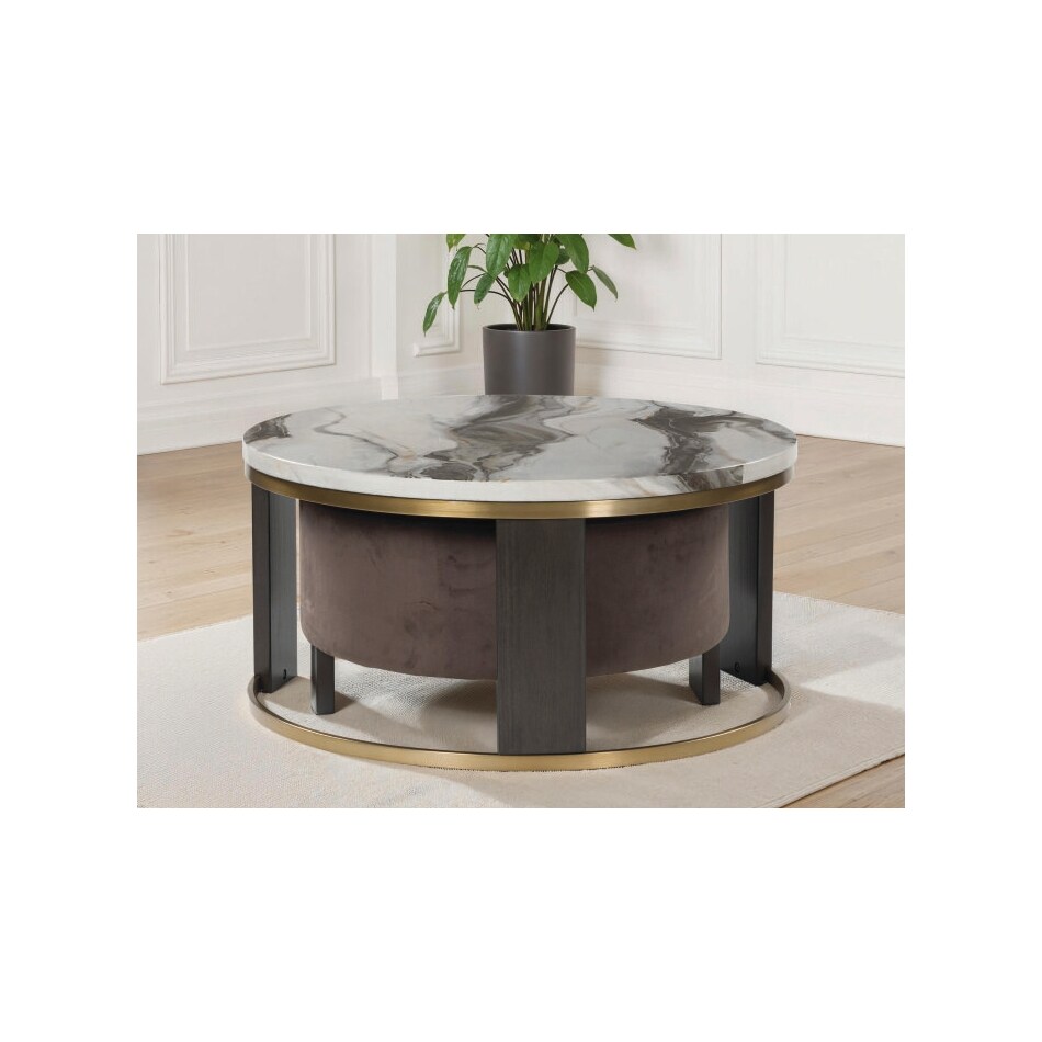 jazmore brown cocktail table   
