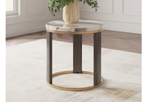 jazmore brown end table   