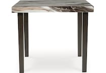 jazmore dark brown beige table table top   