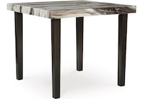 jazmore dark brown beige table table top   