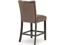 jazmore mocha barstool   