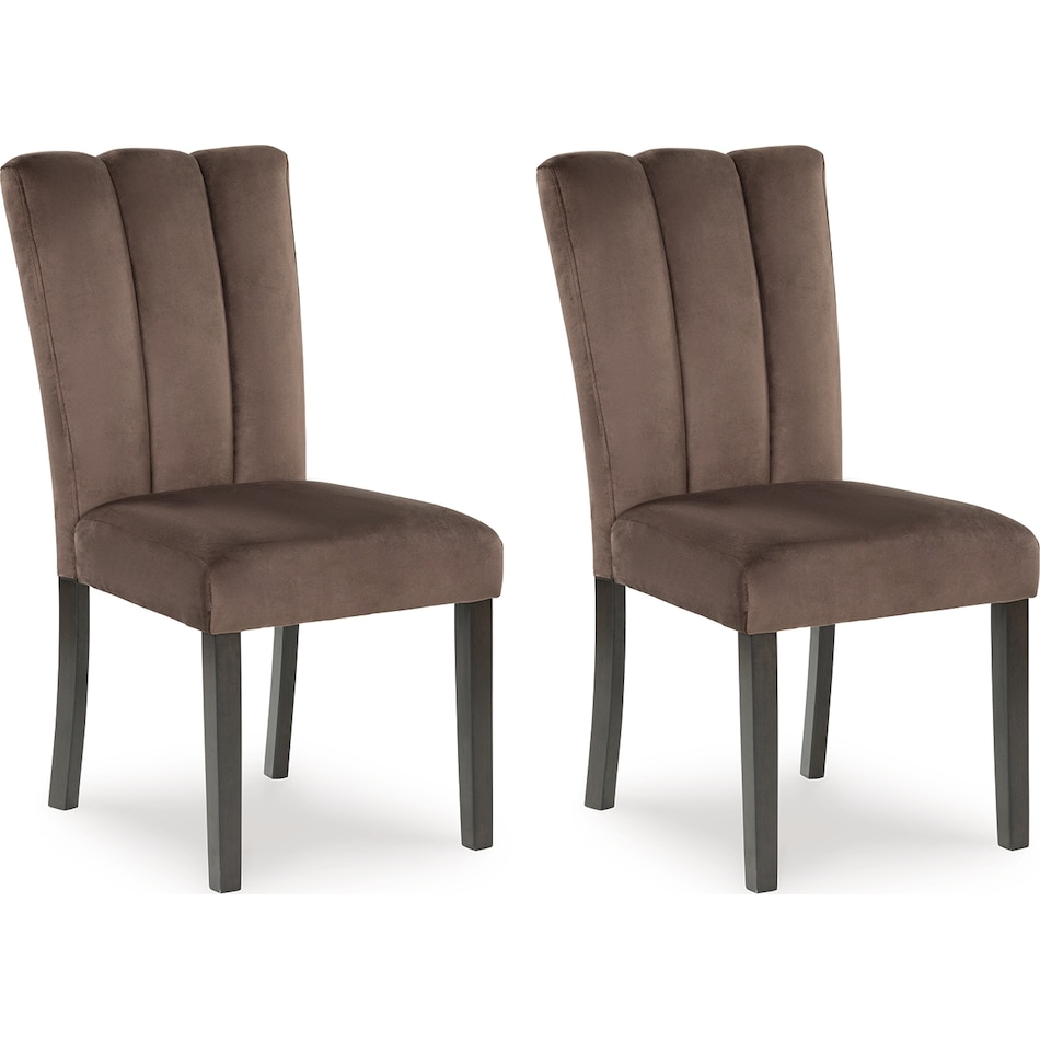 jazmore mocha side chair   