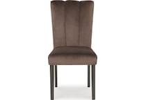 jazmore mocha side chair   