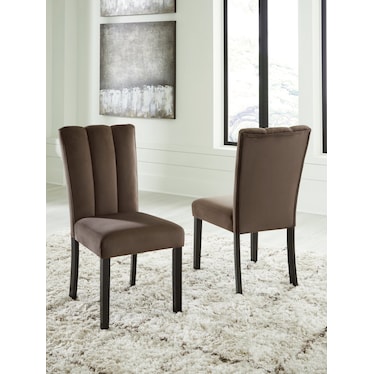 JAZMORE UPHOLSTERED DINING SIDE CHAIR