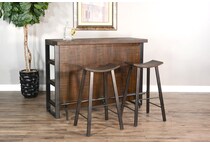 jeff kettle brown barstool   