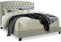 jerary gray queen headboard   