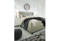 jerary white queen headboard   