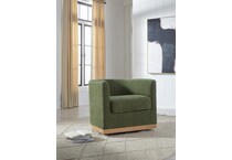 jersonlow forest green accent chair   