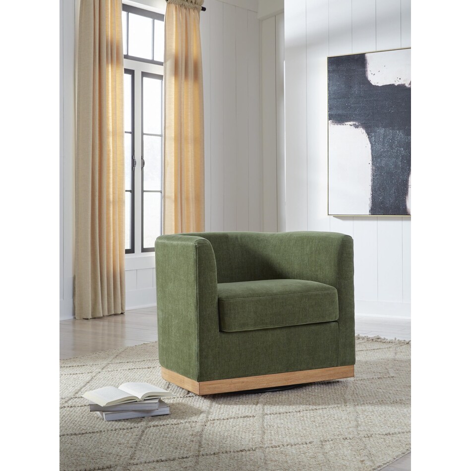 jersonlow forest green accent chair   