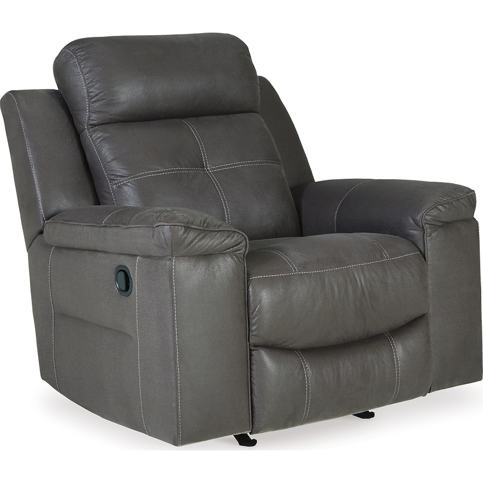 jesolo dark gray recliner   