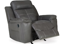 jesolo dark gray recliner   