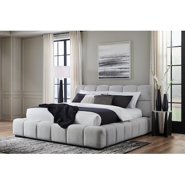 JESSTEAN UPHOLSTERED BED