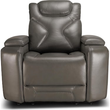 JETSET LEATHER POWER RECLINER