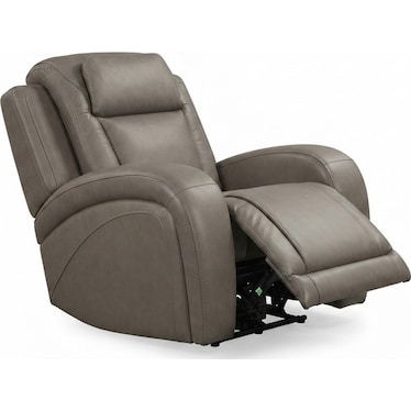JETSET II DUAL POWER LEATHER RECLINER