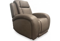 jetset ii sable power leather recliner   