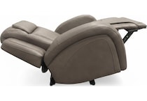 jetset ii sable power leather recliner   