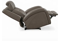 jetset ii sable power leather recliner   