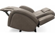 jetset ii sable power leather recliner   