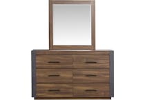 jettson tavern brown mirror   
