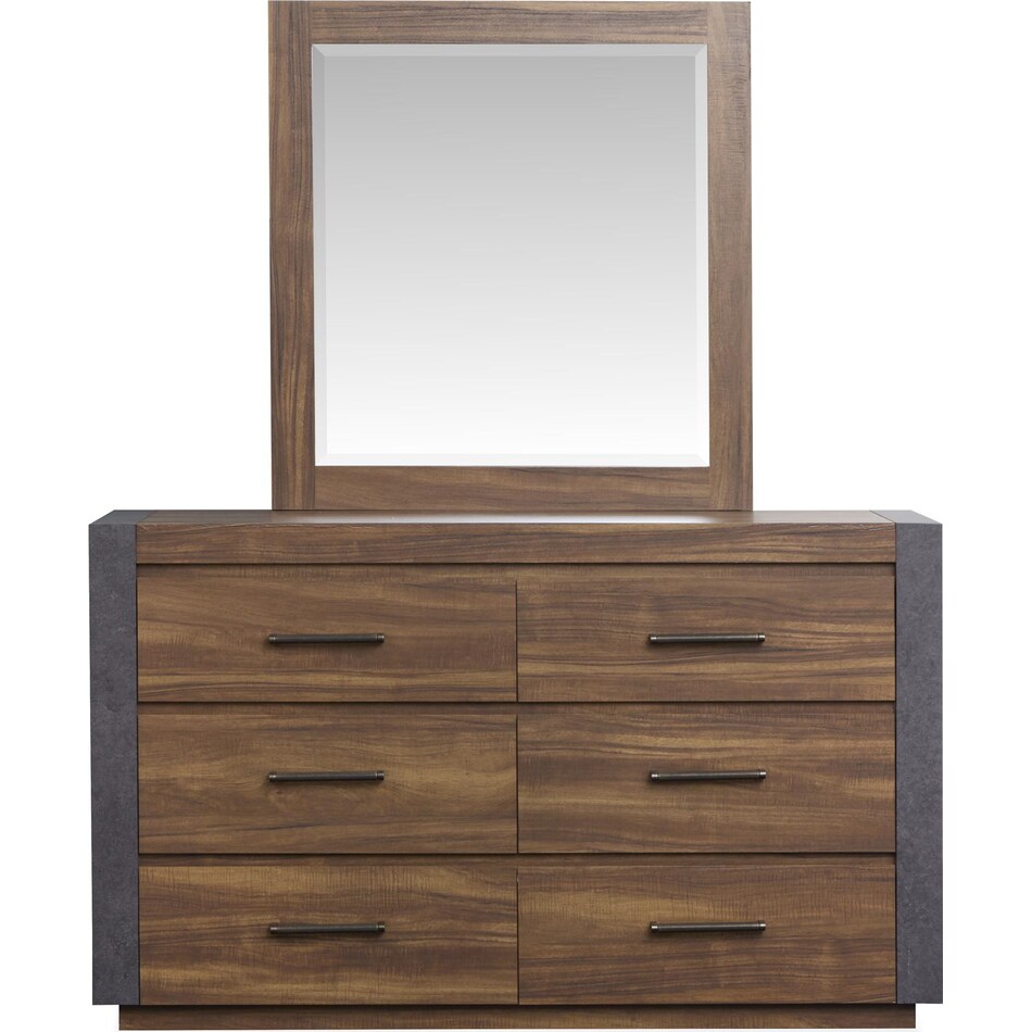 jettson tavern brown mirror   
