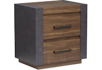 jettson tavern brown nightstand   