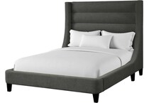 joesph upholstered bed luxe dark grey package   