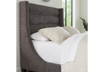 joesph upholstered bed luxe dark grey package   