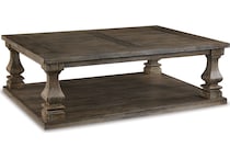 johnelle gray cocktail table   