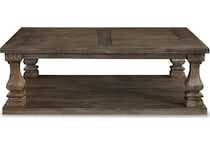 johnelle gray cocktail table   