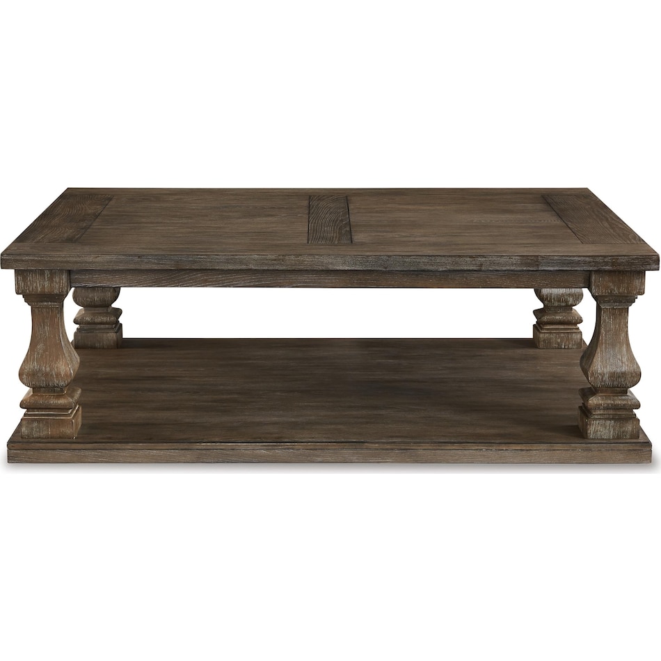 johnelle gray cocktail table   