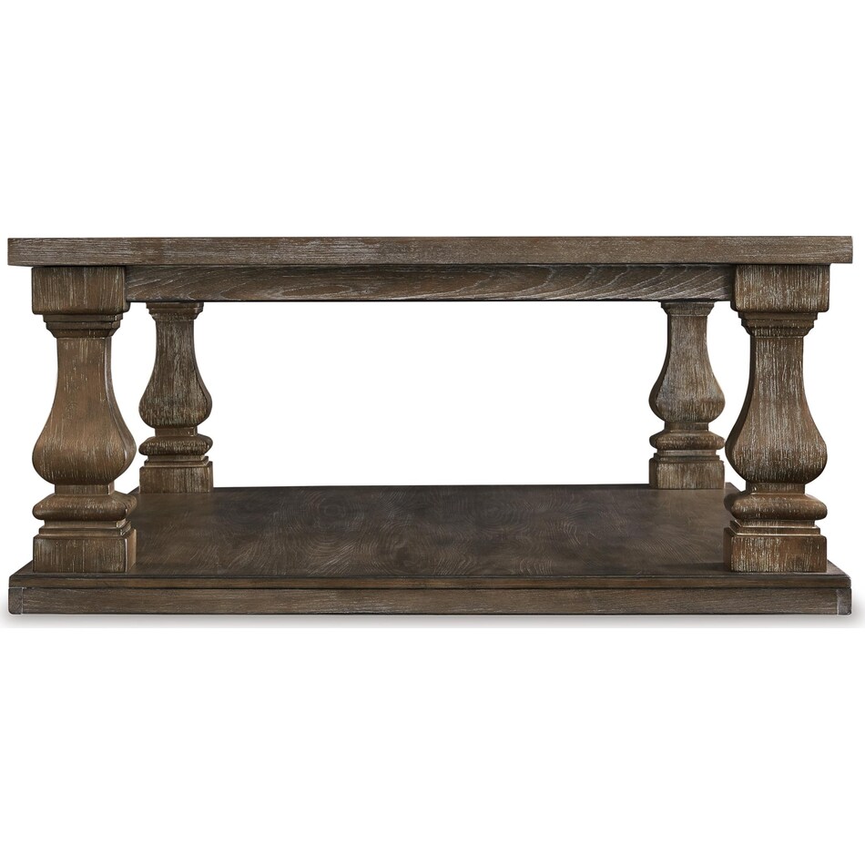 johnelle gray cocktail table   