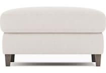 joli white ottoman   